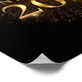 black gold new year poster 2026 ポスター (角)