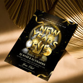 Black & Gold New Year's Eve Club Party  チラシ