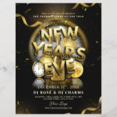 Black & Gold New Year's Eve Club Party  チラシ (正面)