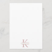 Black & Gold New Year's Eve Invitation an  招待状 (裏面)