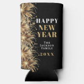 Black Gold New Year's Eve Party スリム缶クーラー (裏面)