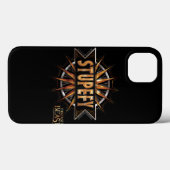 Black & Gold Stupefy Spell Graphic Case-Mate iPhoneケース (裏面 (横))