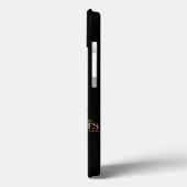 Black & Gold Stupefy Spell Graphic Case-Mate iPhoneケース (裏面 / 左)