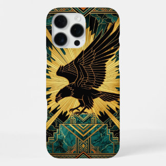 Black Gold Teal iPhone 16 Pro Max Case | Majestic  Maxケース