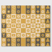 Black & Gold Wrapping paper  ラッピングペーパー (フラット)