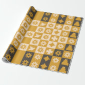 Black & Gold Wrapping paper  ラッピングペーパー (アンロールド)