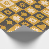 Black & Gold Wrapping paper  ラッピングペーパー (角)