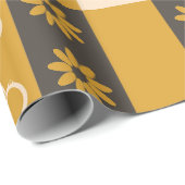Black & Gold Wrapping paper  ラッピングペーパー (ロールコーナー)