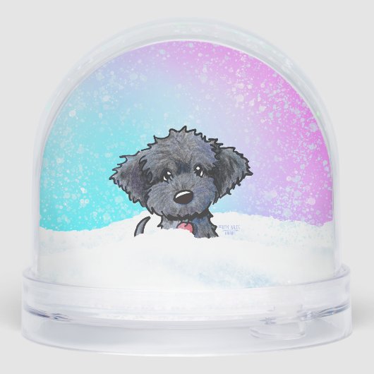 Black Goldendoodle Puppy  (裏面)