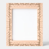 Black Gothic Spooky Black Etched Barbed Wire レーザー彫刻フレーム (正面)