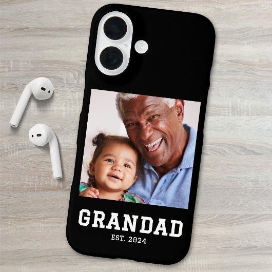 Black Grandad Established Bold Photo Case-Mate iPhoneケース