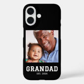 Black Grandad Established Bold Photo Case-Mate iPhoneケース (裏面)