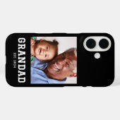 Black Grandad Established Bold Photo Case-Mate iPhoneケース (裏面 (横))