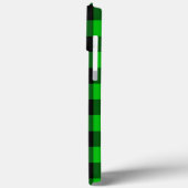 Black Green Check Case-Mate iPhoneケース (裏面 / 左)