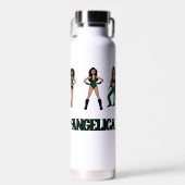 Black Green Dancer #2 ウォーターボトル (正面)