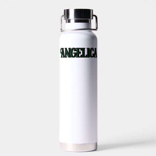 Black Green Dancer #2 ウォーターボトル (背面)