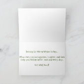 「Black & Green Olives」のカードを取得 カード (内部)