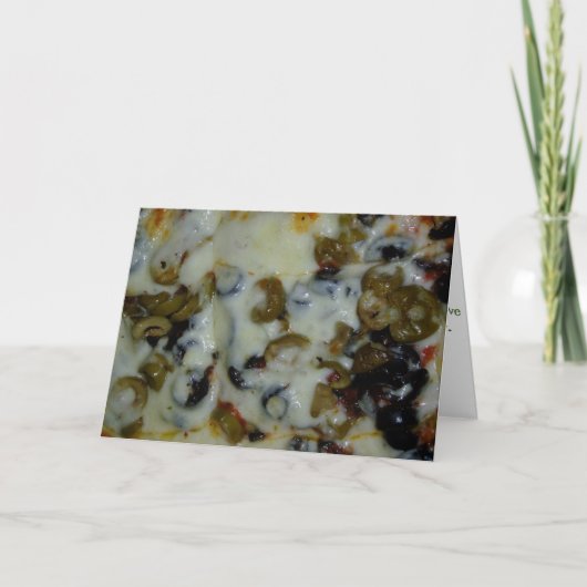 「Black & Green Olives」のカードを取得 カード (正面)