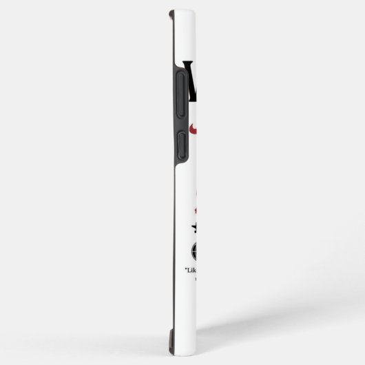 Black & Green Samurai Head – Custom Samsung Case Galaxyケース (右側面)