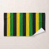 BLACK GREEN YELLOW. SAMER BRASIL バスタオルセット (ハンドタオル)