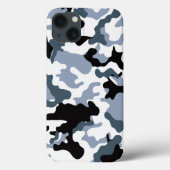 Black & Grey Camo Case-Mate iPhoneケース (裏面)