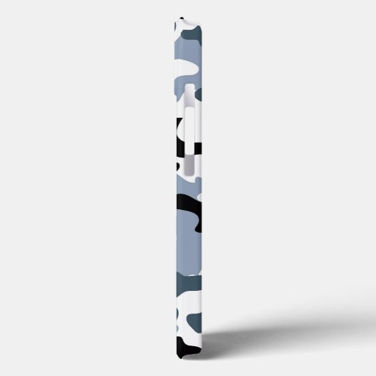 Black & Grey Camo Case-Mate iPhoneケース (裏面 / 左)