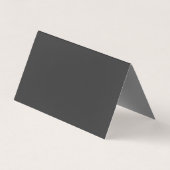 Black Grey Professional Custom Name Position Best 名刺 (裏面)