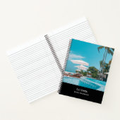 Black Guest Book | Modern Stylish Vacation Rental  ノートブック (内部)
