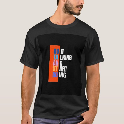 Black half sleeve shirts for smart peoples  tシャツ (正面)