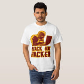 Black Hat会議のハッカー Tシャツ (正面フル)