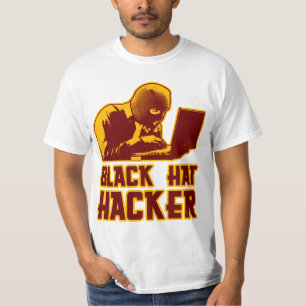 Black Hat会議のハッカー Tシャツ