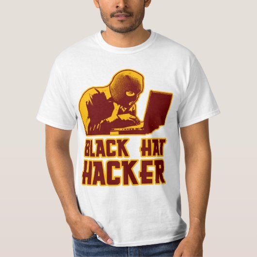 Black Hat会議のハッカー Tシャツ (正面)