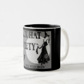 Black Hat会議の社会のコーヒー・マグ ツートーンマグカップ (正面右)