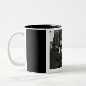 Black Hat会議の社会のマグ ツートーンマグカップ (左)