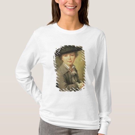 Black Hat会議、18世紀の若いdraughtsman Tシャツ (正面)