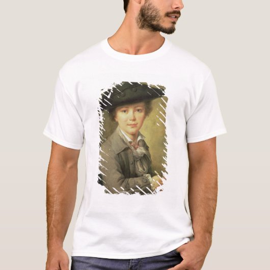 Black Hat会議、18世紀の若いdraughtsman Tシャツ (正面)