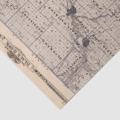 Black Hawk郡、アイオワ州の地図 薄葉紙 (詳細)