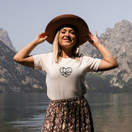 Black Heart 90's Vintage Quote T-Shirt Tシャツ