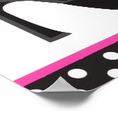 Black Heels Shoes Birthday Party ポスター (角)