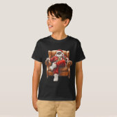 Black Hip Hop Santa Claus African American Santa  Tシャツ (正面フル)