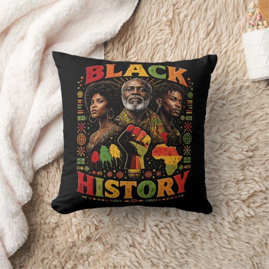 Black History クッション (ブランケット)