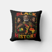 Black History クッション (正面)