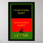 Black History ポスター (正面)