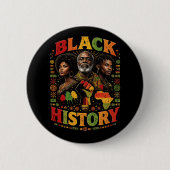 Black History 缶バッジ (正面)