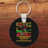 Black History American Women Recognition Educators キーホルダー (正面)