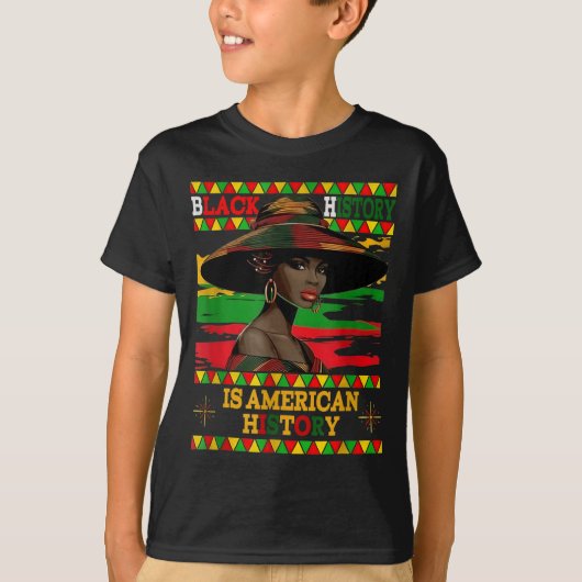 Black History American Women Recognition Educators Tシャツ (正面)