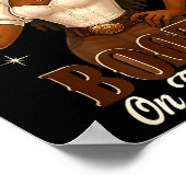 Black History Boots On The Ground Cowgirl Western  ポスター (角)