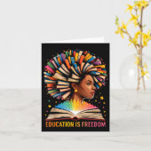 Black History Education Is Dom Books Black History カード (黄色い花)