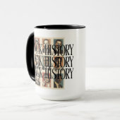 Black History Heritage Figures Ceramic Mug マグカップ (正面左)