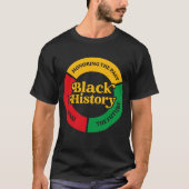 Black History Honoring Inspiring Future Tシャツ (正面)